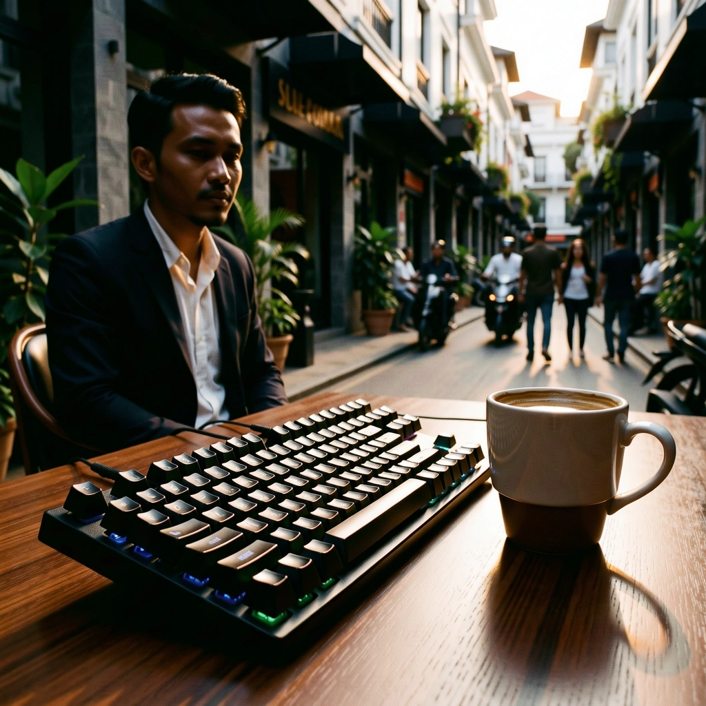 Ergo-mechanical keyboard