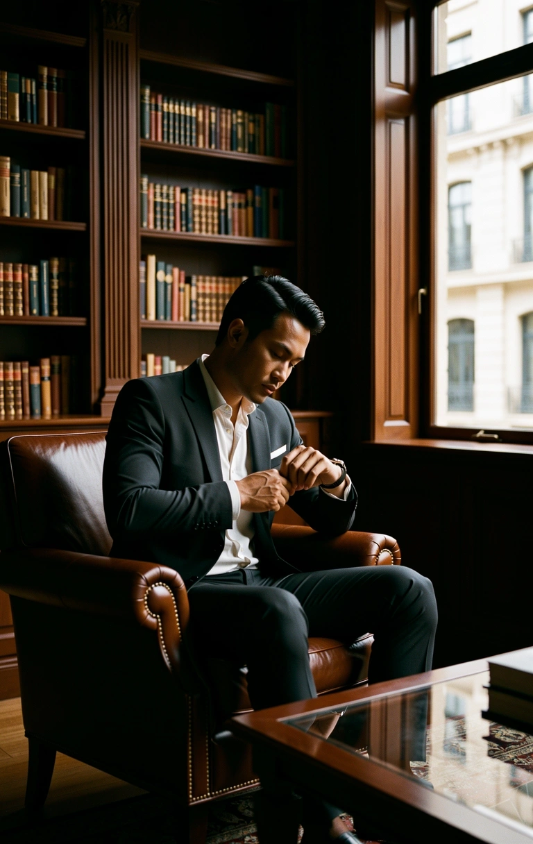 Editorial lifestyle photography reflecting the Pria Dunia aesthetic.